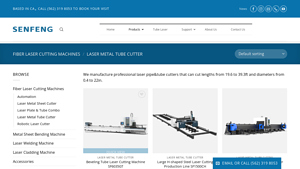 Senfeng - Laser Metal Tube Cutter