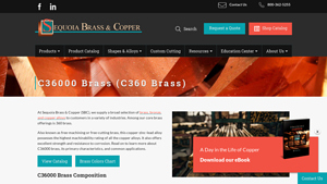 Sequoia - C36000 Brass