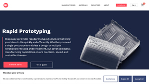 Shapeways - Rapid Prototyping Services