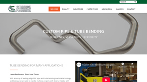 Sharpe Products - Custom Pipe and Tube Bending Services