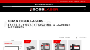 Boss Laser - Laser Cutting and Engraving Machines
