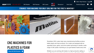 ShopSabre - IS-A & IS-M Series CNC Routers