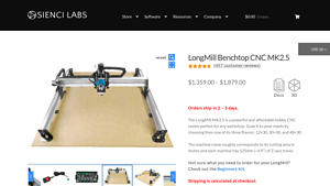 Sienci - LongMill Benchtop CNC MK2.5