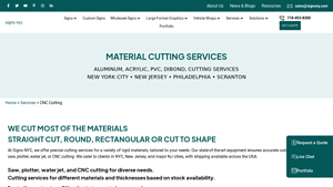 SignsNY - CNC Cutting Services