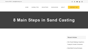 Sinoway Industry - Sand Casting Solutions