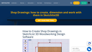 SketchList - SketchList3D Woodworking Software
