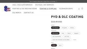 Skip's Guns - PVD DLC Coating