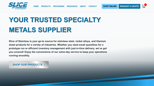 Slice of Stainless - Specialty Metals