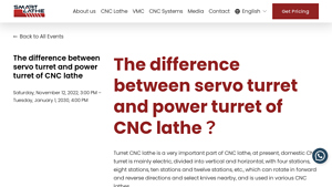 Smart Lathe - Servo vs. Power Turrets in CNC Lathes