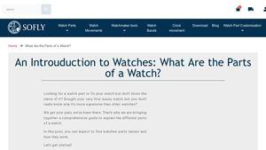 Soflypart - Key Watch Components