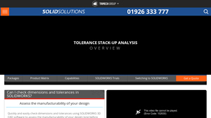 Solid Solutions - TolAnalyst™ Tool