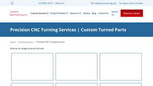 Solutions Manufacturing - Precision CNC Turning Services