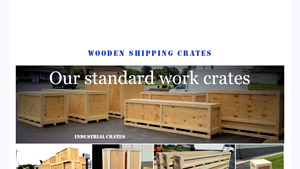 Specialty Crate - Custom Wood Shipping Crates