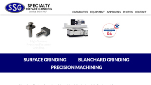 Specialty Surface Grinding - Precision Fastener Grinding Services