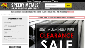 Speedy Metals - Industrial Metal Supplies