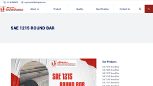 SS Round Bar - SAE 1215 Round Bar