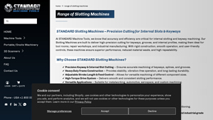 STANDARD - Precision Slotting Machines