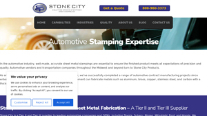 Stone City Products - Automotive Metal Stamping and Fabrication