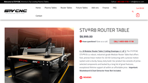 STV - STV-R8 CNC Router Table