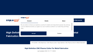 StyleCNC - High Definition CNC Plasma Cutter