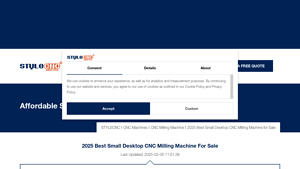 STYLECNC - 2025 Best Small Desktop CNC Milling Machine