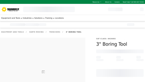 Sunbelt Rentals - 3 Boring Tool