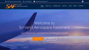 Sunland Aerospace Fasteners - High-Strength Aerospace Fasteners