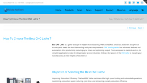 Super CNC Machine - High-Speed CNC Lathes