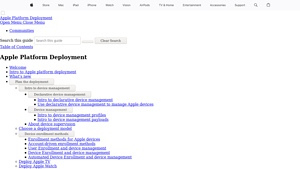 Apple - ACME Device Management Settings