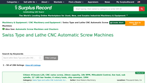 Tsugami - CNC Automatic Screw Machines