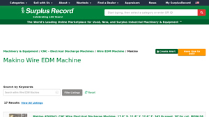 Makino - Wire EDM Machine