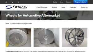 Swihart Industries - GA1R Lightweight Forged Aluminum Wheel