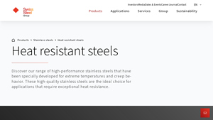 Swiss Steel - Heat-Resistant Stainless Steels