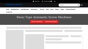 Swistek - Swiss Type Automatic Screw Machines