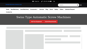 Swistek - Swiss Type Automatic Screw Machines