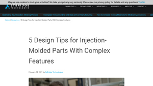 SyBridge - Design Tips for Injection-Molded Parts