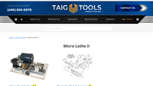 TAIG Tools - Micro Lathes