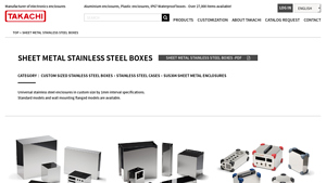 Takachi - Custom Stainless Steel Enclosures