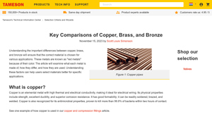 Tameson - Copper Products