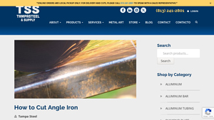 Tampa Steel & Supply - Cutting Tools