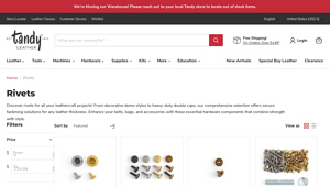 Tandy Leather - Rivets & Fastening Solutions