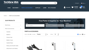 TechSew - Industrial Sewing Machine Parts