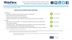Teleflex - PEEK (Polyether Ether Ketone)