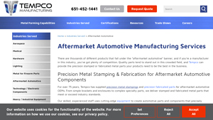Tempco - Precision Metal Stamping Services
