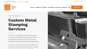 TFG USA - Custom Metal Stamping Solutions
