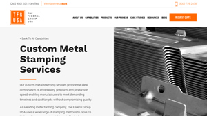 TFG USA - Custom Metal Stamping Solutions