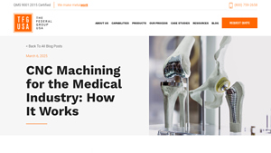 TFG USA - CNC Machining Solutions for Medical Applications