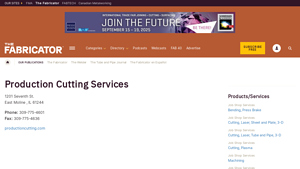 Production Cutting Services - Job Shop Solutions