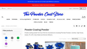 The Powder Coat Store - Premium Powder Coating Supplies