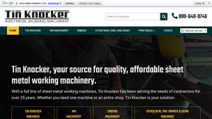 Tinknocker - Sheet Metal Machines